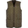 Barbour Gilet Trapuntato Uomo Verde con Zip MLI0002OL91 Verde S