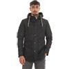 Barbour Ashby Wax Jacket Parka Game in Cotone Cerato MWX0698BK72 Colore Nero Taglia M
