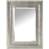 DONREGALOWEB Specchio Parete Legno Argento
