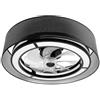 Zarivy Ventilatore DC 58W, 8 pale, 60D, 5900lm, 6 velocità, 3 colori, telecomando, memoria e timer; ideale per rinfrescare gli spazi.