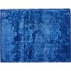 AmeliaHome Bati - Tappetino da Bagno in Poliestere, 50 x 70 cm, Colore: Blu Scuro