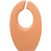 DRW Vaso da Tavolo in Ceramica Tono Marrone Piastrelle, Medidas: 15x5x24cm