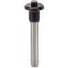 Halder 22340.0228 sfera di bloccaggio Bulloni, Nero, D1 = 6 mm/L1 = 40 mm/acciaio inossidabile 1.4305