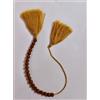 Semi di Rudraksha naturali Japa Jaap Counter Mala, 5 mukhi 5 facce, grandi pe...