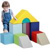 DecHome Set Costruzioni Morbide per Bambini 1-3 Anni con 11 Forme Multicolore