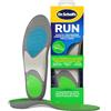 Dr. Scholl's Solette RUN con funzione ammortizzante per la corsa, Aiutano a prevenire ed alleviare il dolore alle ginocchia e quello causato da periostite tibiale, fascite plantare, misura 35-40