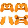 Generico Custodia protettiva il controller di gioco per SCUF VALOR PRO, custodia morbida in silicone per la copertura della pelle del controller, protezione antiscivolo per la presa (Arancione)