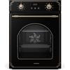 Klarstein Elizabeth Slim - Forno da Incasso, 49L, 9 Funzioni, Pulizia a Vapore, Timer Digitale, Forno Elettrico Ventilato, Sportello Rimovibile, Classe Energetica A, Design Nero, 45cm