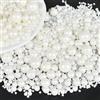 OSDUE Perle Commestibili Bianche, 130g Decorazione di Torte Dessert Cupcake