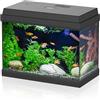 AQPET Acquario in Vetro per Pesci Tropicali Completo di Accessori Filtro Luce Simply, 30 39x22x30 cm 30 Litri