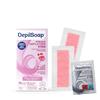 Depilsoap® - Strisce Depilatorie Viso - Indicato Per Pelli Sensibili - 20 Strisce Depilatorie E 4 Salviettine Post-Depilazione - Formula Arricchita Con Olio Di Rosa Mosqueta E Burro Di Karitè