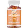New Nature Multivitaminico per Bambini - Gommose Vitamina C, D e Zinco 3+ | Gommose multivitaminiche per bambini dai 3 anni - morbidi orsetti al gusto arancia e lampone, con 13 vitamine.