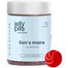 Jelly Pills Gommose Lion's Mane + Pepe Nero - 70 Gommose Vegane - Senza Zuccheri Aggiunti - Gusto Frutti di Bosco - Memoria & Focus Cognitivo