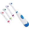Mr. Gadget's Solutions Spazzolino elettrico - 360 gradi Automatico Rotazione Impermeabile Ultrasuoni Bambini Spazzolino Elettrico - Blu