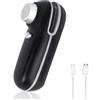 Azonelife Mini Sigillatore, 3 in 1 Sigillanti per Sacchetti di Plastica, Sigilla Sacchetti, Portatile Della Mano Sealer, Sigillatore per Sacchetti con Taglierina, Ricaricabile, con Magnete, USB, Nero