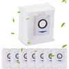 Rebirthcare 8 sacchetti per aspirapolvere per ecovacs per deebot x1 plus / t10 plus | sacchetti per aspirapolvere, 3,2 l, grande capacità di ricambio