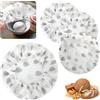 MIHURO Coperture Elastiche Per Alimenti, 4 Pzi Copri Ciotole Elastici Riutilizzabili, Coperchi Per Cestello Di Fermentazione, Accessori Cottura Pane Per La Lievitazione Dell'impasto