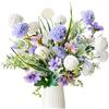 YMIFEEY Fiori artificiali come veri fiori artificiali, primaverili, fiori di campo, fiori artificiali, fiori di seta, fiori finti, piante, rami, decorazione artificiali, per camera da letto, tavolo