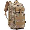 Cunlvyyds Zaino tattico, zaino da campeggio da 30 litri con zaino per escursioni in tessuto Oxford con cerniera pesante Chiusura Zipella Lightweight Per ciclismo per arrampicata in campeggio, zaino, zaino,
