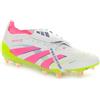 Adidas Scarpa da Calcio Uomo Adidas Predator Elite Fold Over Tongue Firm Ground Bianco Rosa Lime