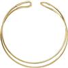 Breil, Collezione Lightline, Collana Donna Rigida, in Acciaio Armonico Lucido, Effetto Luminoso, Taglia Unica, Idea Regalo Donna
