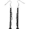 Miniblings orecchini - Miniblings clarinetto strumento box orecchini box - gioielli moda a mano ho orchestrale clarinettista jazz band