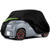 JinsenTGG Telo Copriauto Sostituzione per Citroen Ami/O-pel Rocks-e/Electric/F-iat Topolino 2020-2024, Copertura Auto Protettiva Dell'auto, Telone per Auto Garage Completo Impermeabile Strisce Riflettenti