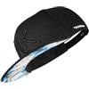 Nebelkind Cappello Snapback-cap Uomo Donna Rec. Nero Black, Taglia Unica, Unisex, Cappellino da Baseball di Alta qualità, Taglia Regolabile, Stile Streetwear, Cappellino da Baseball, Retro