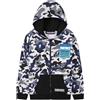 Fortnite Felpa Bambino Felpe con Cappuccio Giubbotto Ragazzo Felpa con Zip Morbido e Confortevole Vestiti Bambini Idea Regalo (13-14 Anni, Camo)