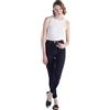 Bitter&Mellow Jeans skinny a vita alta con sollevamento e forma, extra elasticizzati, da donna, Blu scuro, 46