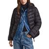 Pepe Jeans Maddie Short, Piumino Donna, Nero (Black),S