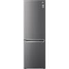 LG GBP61DSPGN Frigorifero Combinato Total No Frost con Congelatore, 341 L, 35 dB(A) re 1 pW, Compressore Smart Inverter, Fresh Converter, Smart Diagnosis - Frigo con Freezer e Display LED Interno