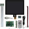Generic 8 Pollice 1024x768 4:3 IPS Display LCD Driver Scheda di Controllo Digitalizzatore USB Touchscreen Computer Assistito Schermo Portatile Raspberry Pi Arancione Pi Computer Schermo ausiliario Monitor Sub