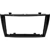 Electric House Mascherina Telaio Autoradio Adattatore Stereo Nero Lucido 2 Doppio DIN compatibile per PEUGEOT 308 2007>2013 308CC 2009> MS370/NL-ST