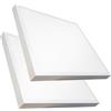 LED ATOMANT Confezione da 2 Plafoniera LED da Soffito Quadrata 60x60cm 48W, CCT (Selettore di Colore Bianco Caldo, Neutro e Freddo), 5500 Lumen, Driver incluso