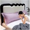 uyeoco Federe per Cuscino 120x48/150x48/180x48cm Cuscino Federa Cotone e Poliestere Lunga Federe Cuscini Divano Copricuscino con Cerniera Nascosta Proteggere Pelle e Capelli Federe(Q3,150x48cm(59x19in))