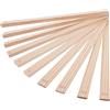 F Fityle Strisce di misurazione Guide per mattarello in Legno Torte per Spessore Artigianato Portatile Uso Domestico Utensile per Ceramica Attrezzi per, Style a