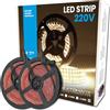 LED ATOMANT Confezione da 2 Rotolo da 10 metri di Striscia LED Diretta a 220V, 12W/m, Colore Bianco Freddo (6500K), Impermeabile (IP65), Taglio ogni 10cm