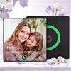 VEELU Magnete da Frigorifero con Musica Personalizzato Calamite da Frigo Album Fotografico Personalizzabile Può Riprodurre Canzoni Natale San Valentino Regalo di Coppia