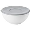 Guzzini Contenitore con Coperchio Kitchen Active Design, Grigio, Ø24 x h11.2 cm
