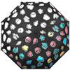 Suck UK Ombrello che cambia colore, ombrello arcobaleno per bambini e ragazze, ombrello compatto, antivento, resistente e pieghevole, per bambini, da viaggio, Nero, small, Moderno