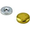 IROX 10 Tappi coprivite 12mm IROX Ottone Dorato Spessore 4mm Tappo Copri Vite Viti 12 mm Copriviti oro