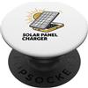 Home Appliances Design Co. Il caricatore del pannello solare sfrutta la potenza del sole per la ricarica PopSockets PopGrip Adesivo
