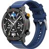 IMIKI XPLORER SCOUT D2 - Smartwatch uomo donna - Display AMOLED 1,43, Connettività Bluetooth, Misura ossigeno nel sangue e Frequenza cardiaca, Android e iOS - Blu