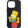 The Simpsons I Simpson Bart Simpson Bocca Rude Nero Custodia per iPhone 16 Pro