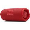 JBL Flip 7 Speaker Bluetooth Portatile Wireless, 16 Ore di Autonomia, Impermeabile IP68, Resistente alla Polvere e Antiurto, Suono Pro con AI Boost, Connessione Multi-Speaker Auracast, Rosso