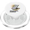 Home Appliances Design Co. Il caricatore del pannello solare sfrutta la potenza del sole per la ricarica PopSockets PopGrip per MagSafe