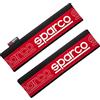 Sparco Set di 2 Cuscinetti per Cintura New SPC Nero/Grigio Universale