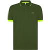 SUN 68 POLO SMAL STRIPE FLUO
