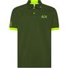 SUN 68 POLO MACRO LOGO FLUO